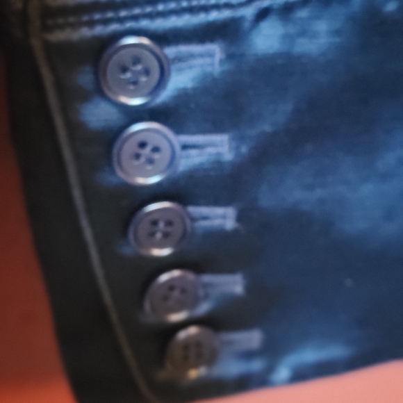 Calvin Klein Jacket 10-Buttoned Midnight Blue Women's Size 10 - Picture 9 of 16